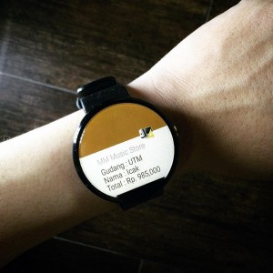 iPos 4 Mobile on Moto 360 Smartwatch